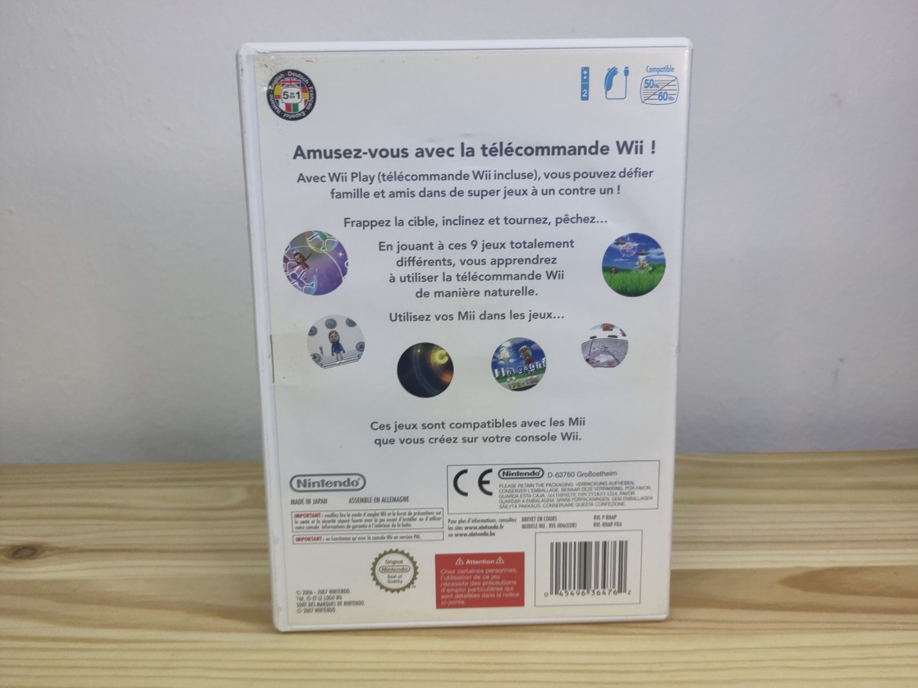 Spiele: Wii Play Nintendo Wii PAL CIB – Gebraucht aus Zug von RepTCG 1