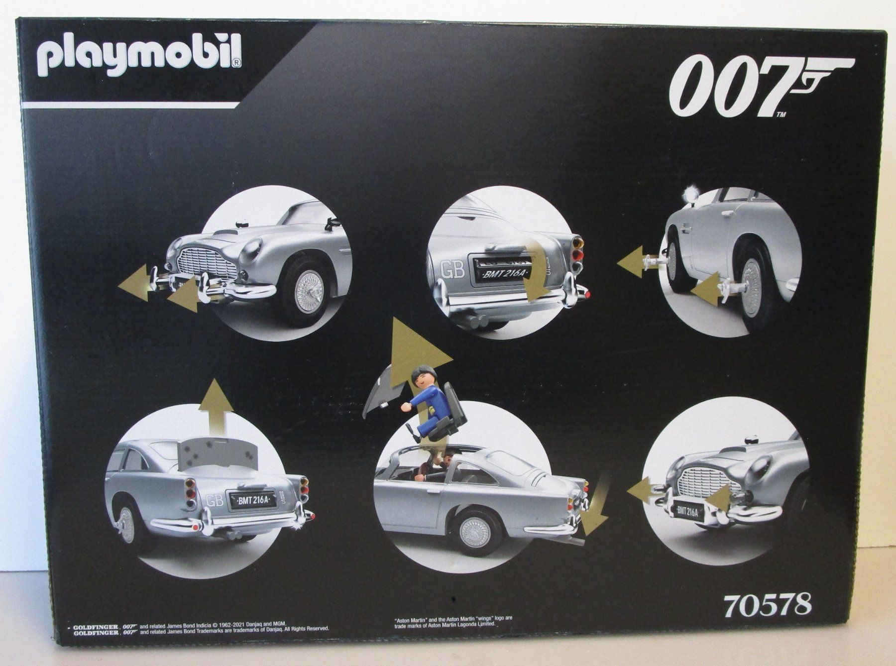 Aston Martin Modellini d'auto: PLAYMOBIL 007 ASTON MARTIN – Nuovo e nell'imballaggio originale da Chêne-Bourg venduto da breno56 1