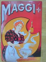 Maggi  (Replikat)   Blechwerbetafel