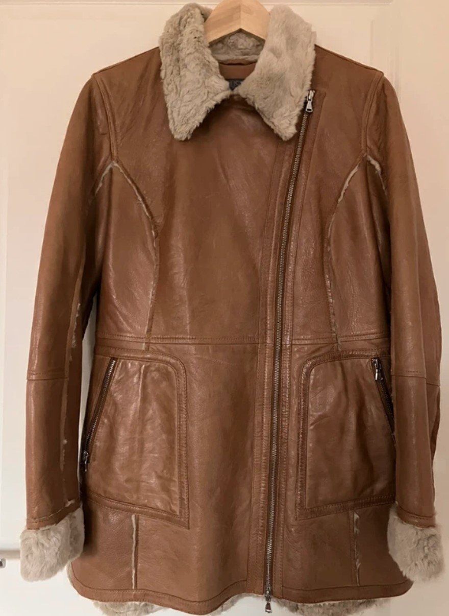 Giacche: Lederjacke von Aust, Grösse 36 – Usato da Basel venduto da Luzora