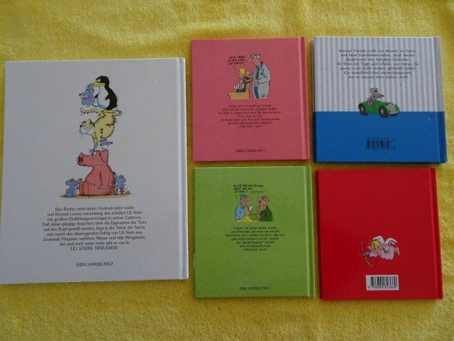 Fumetti: 5 Bücher ULI STEIN, Cartoonist – Usato da Berikon venduto da Akronym55 1
