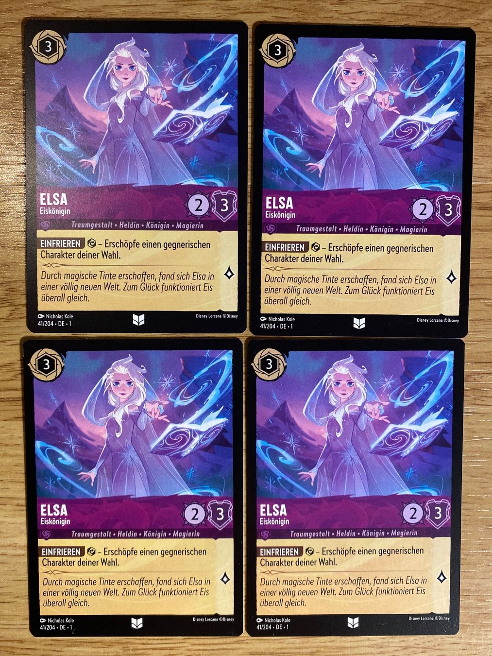 Disney Carte collezionabili: Elsa DE 41 Disney Lorcana 1 – Nuovo (secondo la descrizione) da Rafz venduto da SaintCruz