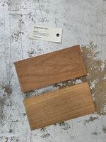 Holz: Brett-Set 2-tlg. Nussbaum