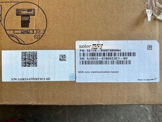 SolarEdge Inverter: Wechselrichter Solaredge SE 17K - RW0 – Nuovo e nell'imballaggio originale da Kägiswil venduto da kw7_5pg8 3
