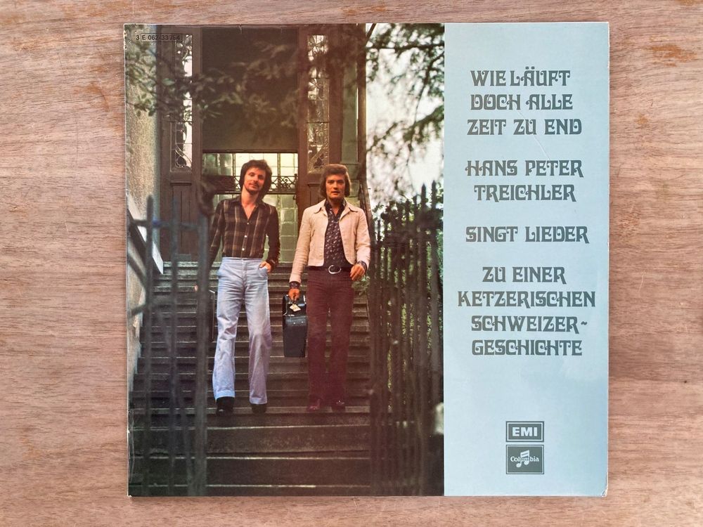 Hans Peter Treichler LP ketzerischen Schweizergeschichte Kaufen