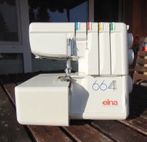 Overlock Nähmaschine Elna 664, neu, Gratis-Versand.