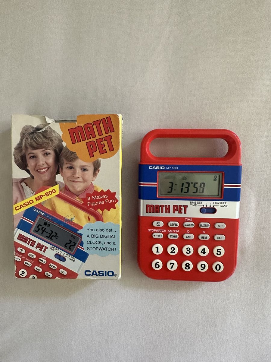 Casio Konsolen: Casio Math Pet MP-500 – Gebraucht aus Boudry von len_2lpk