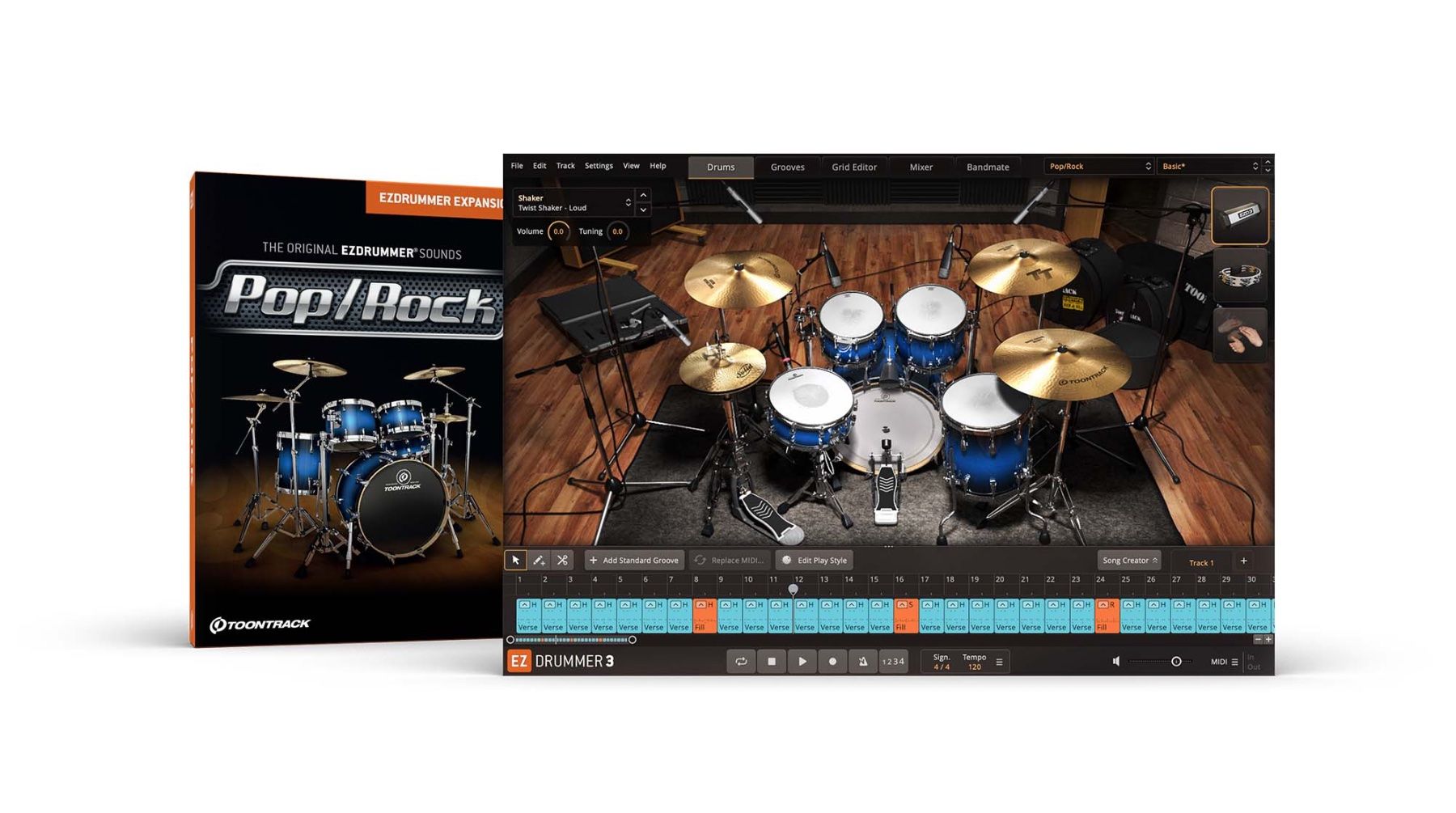 Software: TOONTRACK POP/ROCK EZX NEUF – Neu und originalverpackt aus Petit - Lancy von Klettos 1