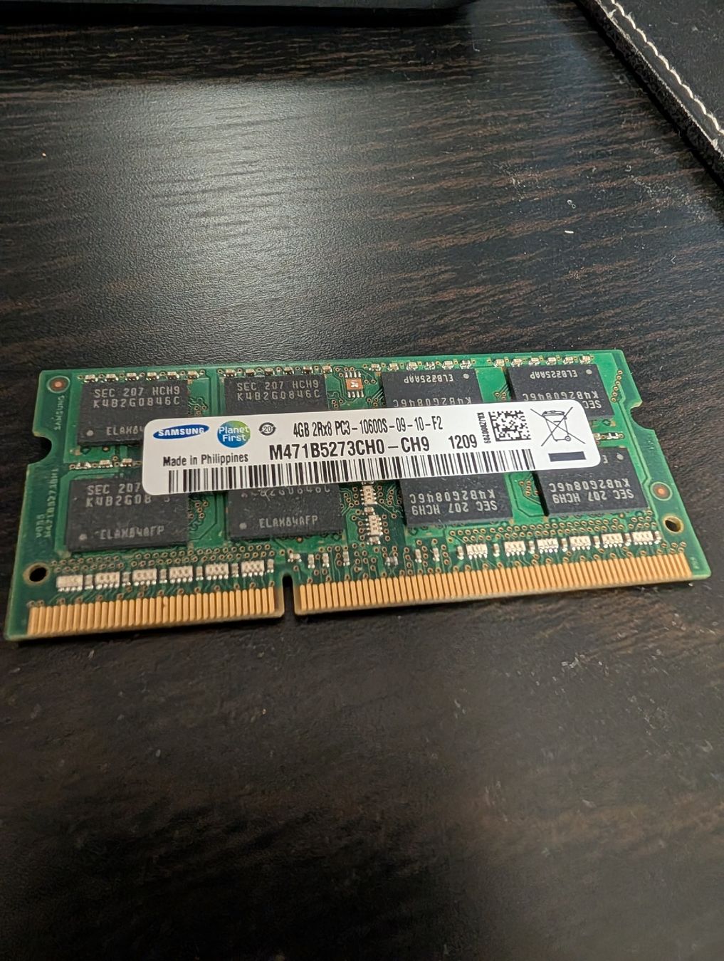 Samsung Memory / RAM: Samsung RAM 4GB DDR3 SO-DIMM – Gebraucht aus Roggwil BE von MA-4900