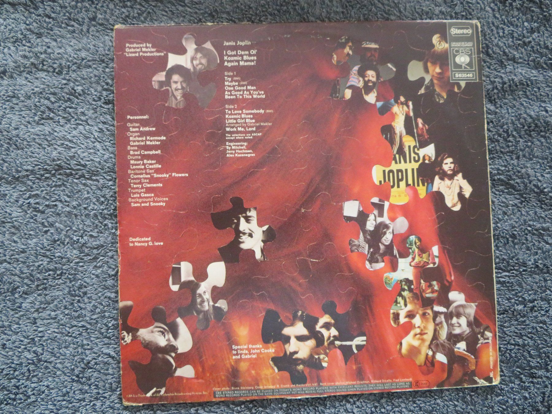 Dischi in vinile: JANIS JOPLIN KOZMIC BLUES – Nuovo (secondo la descrizione) da Zürich venduto da max_cp5f 1