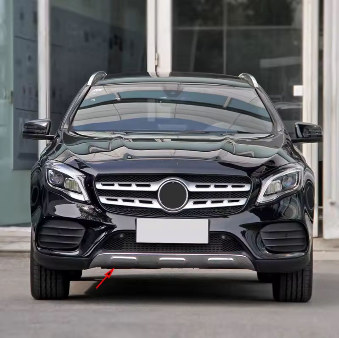 Mercedes-Benz Tutti pezzi di ricambio auto: Mercedes Benz GLA Bumper-Grill – Nuovo e nell'imballaggio originale da Herzogenbuchsee venduto da Cupi 1