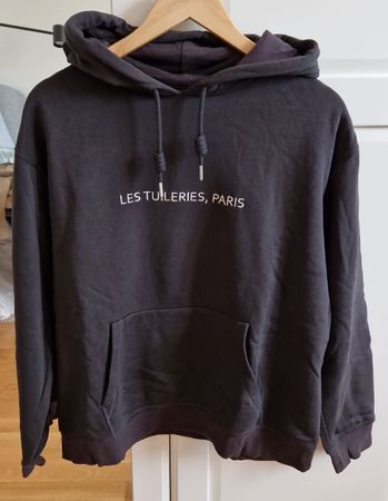 H&M Hoodie Kapuzenpullover dunkelgrau