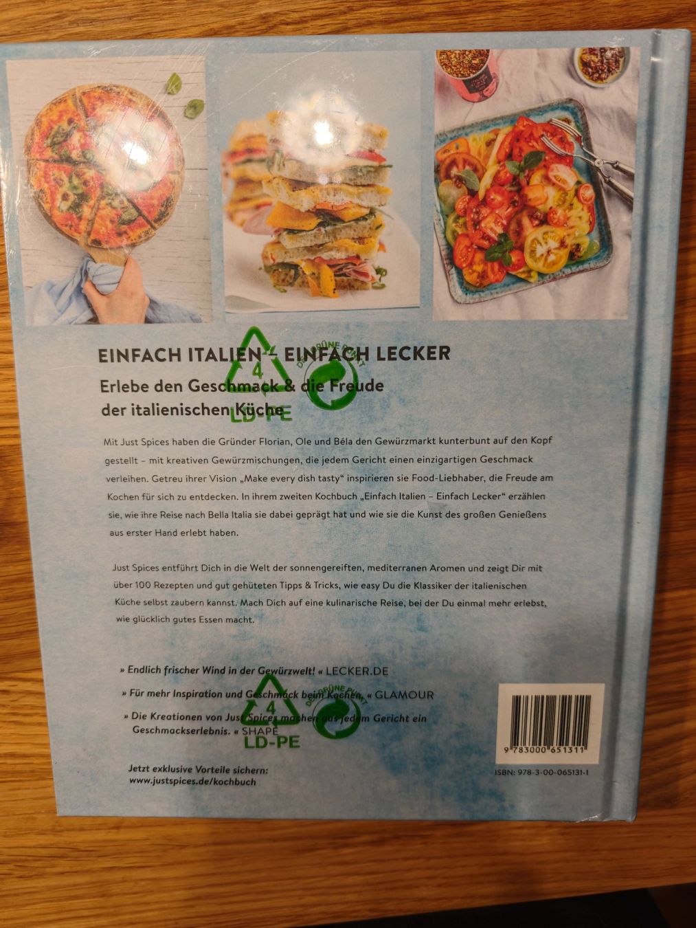 Libri: Kochbuch: Einfach Italien - Einfach Lecker, neu! – Nuovo e nell'imballaggio originale da Gunzgen venduto da 0Aurin0 1