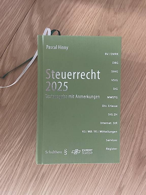 Libri: Steuerrecht 2025, Hinny Pascal – Usato da Zürich venduto da sop_9zgg