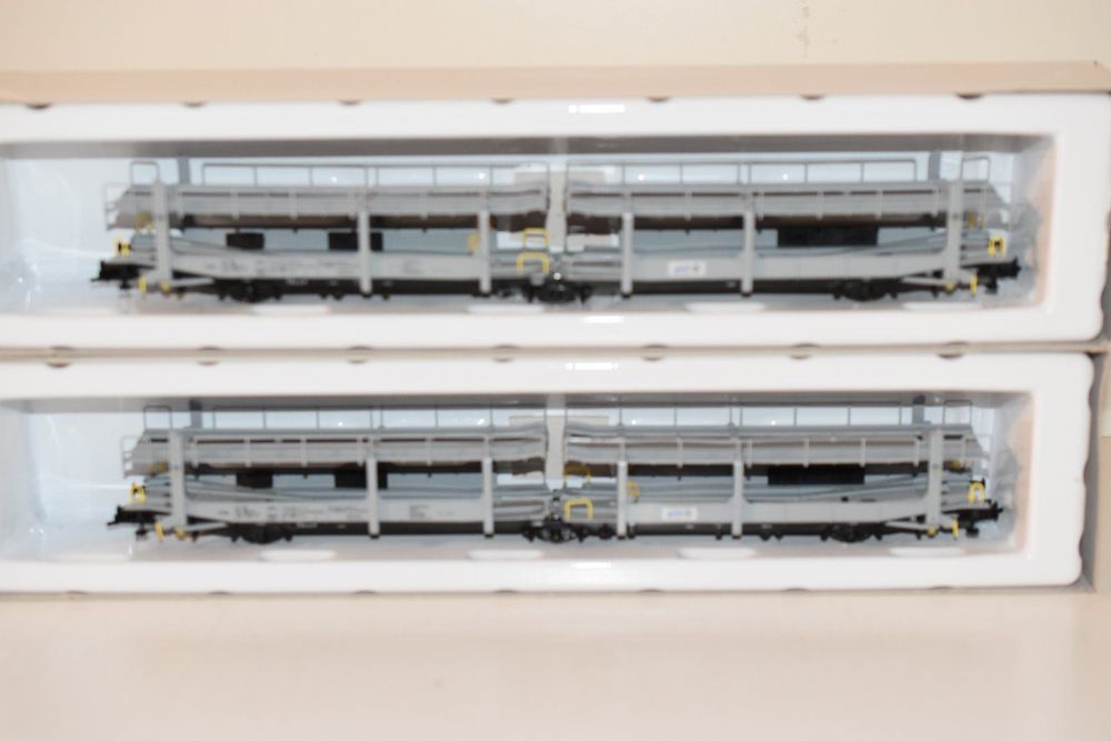 ROCO wagon porte autos articulé 543 GOTH gris SBB CFF 46631