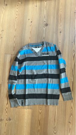Cooler D/LOAD Strickpullover mit Streifen, Grösse 170/176
