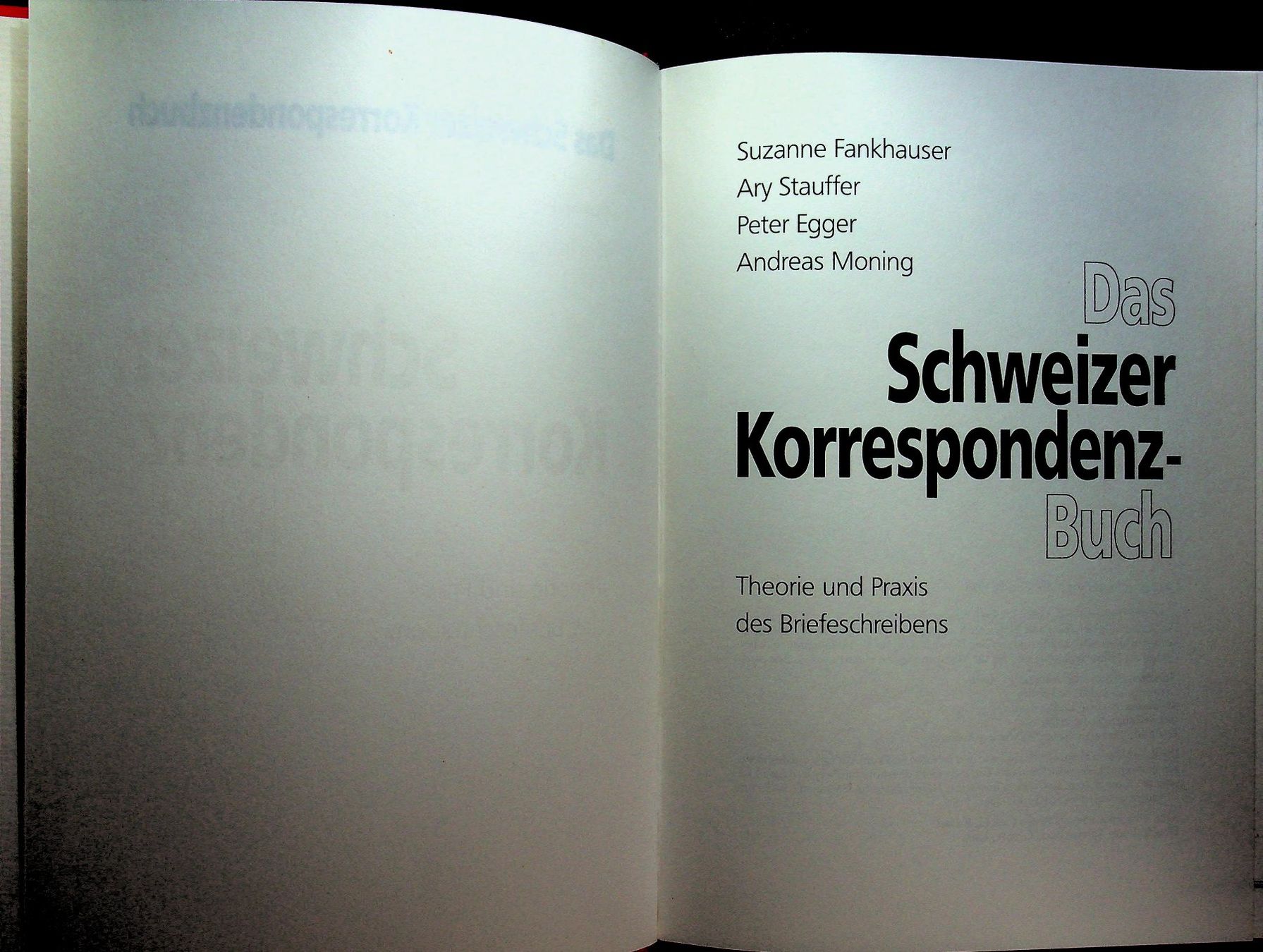 Libri: Schweizer Korrespondenz Theorie + Praxis d. Briefeschreibens – Usato da Reitnau venduto da Zaomir 2