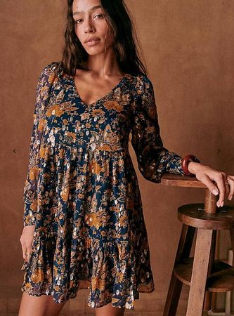 Sézane Floral Dress Size 38 (French sizing)