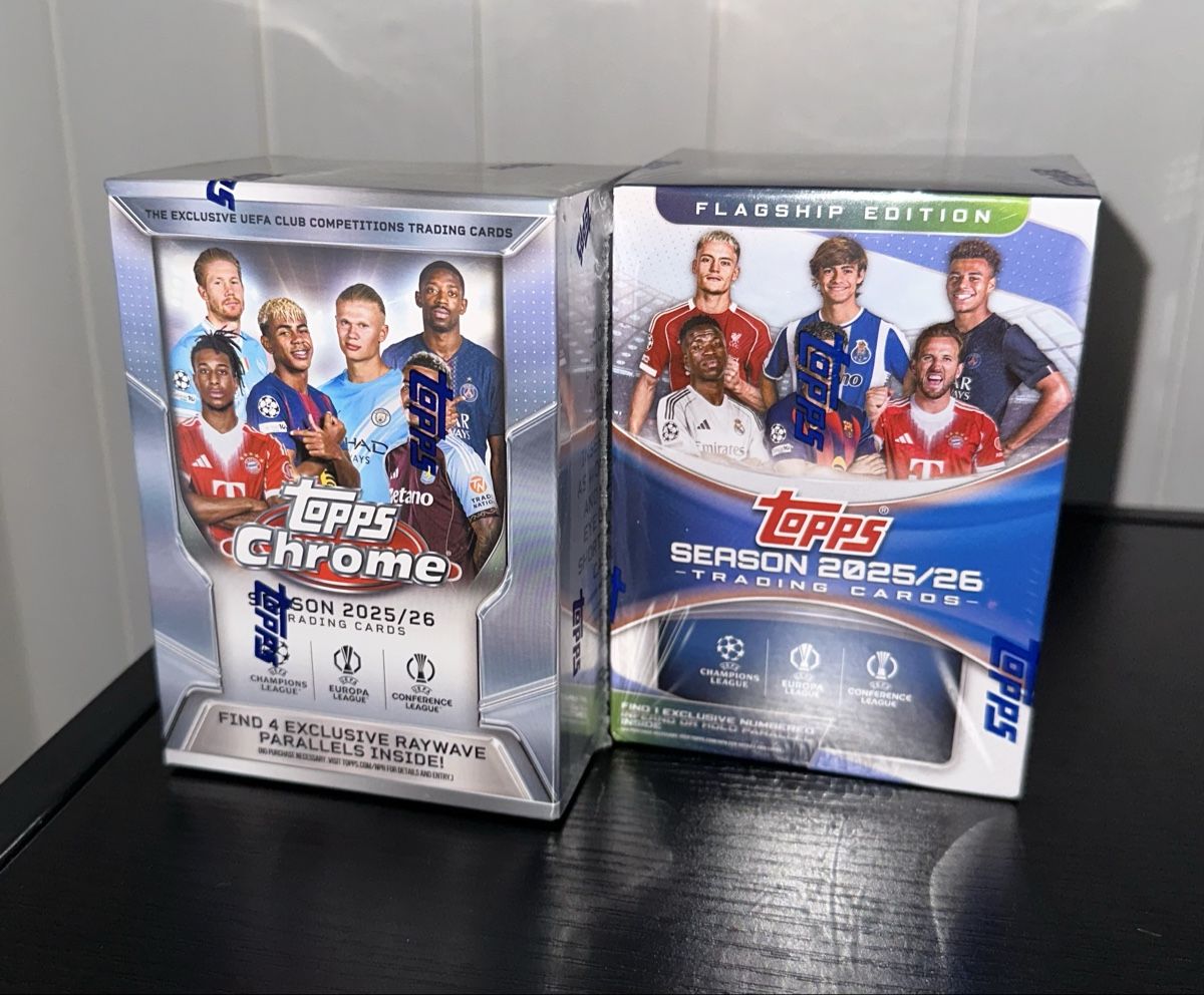 Topps Cartes à collectionner: Topps chrome&Flagship Edition 25/26 – Neuf avec emballage d'origine à Unterstammheim par Robin059