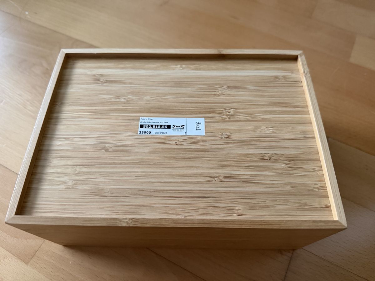 Altro in Decorazioni & Accessori: IKEA storage box DRAGAN , Bambus, 23x17x14 cm – Usato da Zürich venduto da arr_vq5w 3
