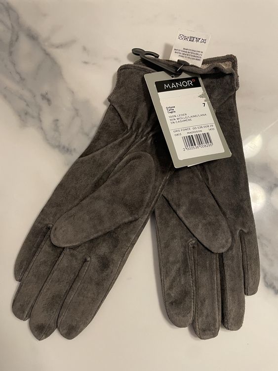 Gants & mitaines : Hochwertige Handschuhe Damen aus Leder mit Wolle/Kaschmir – Neuf (Voir description) à Brugg AG par Elle_1 1