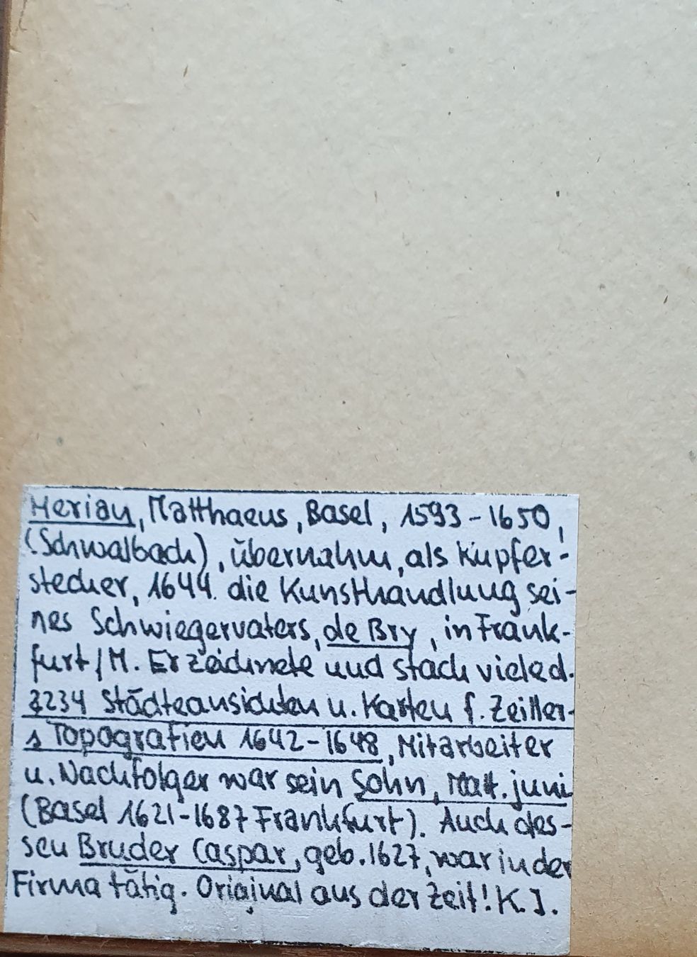 Stiche: Bild - Glarus - Original Kupferstich Merian – Gebraucht aus Kreuzlingen von Rschweiz1 6