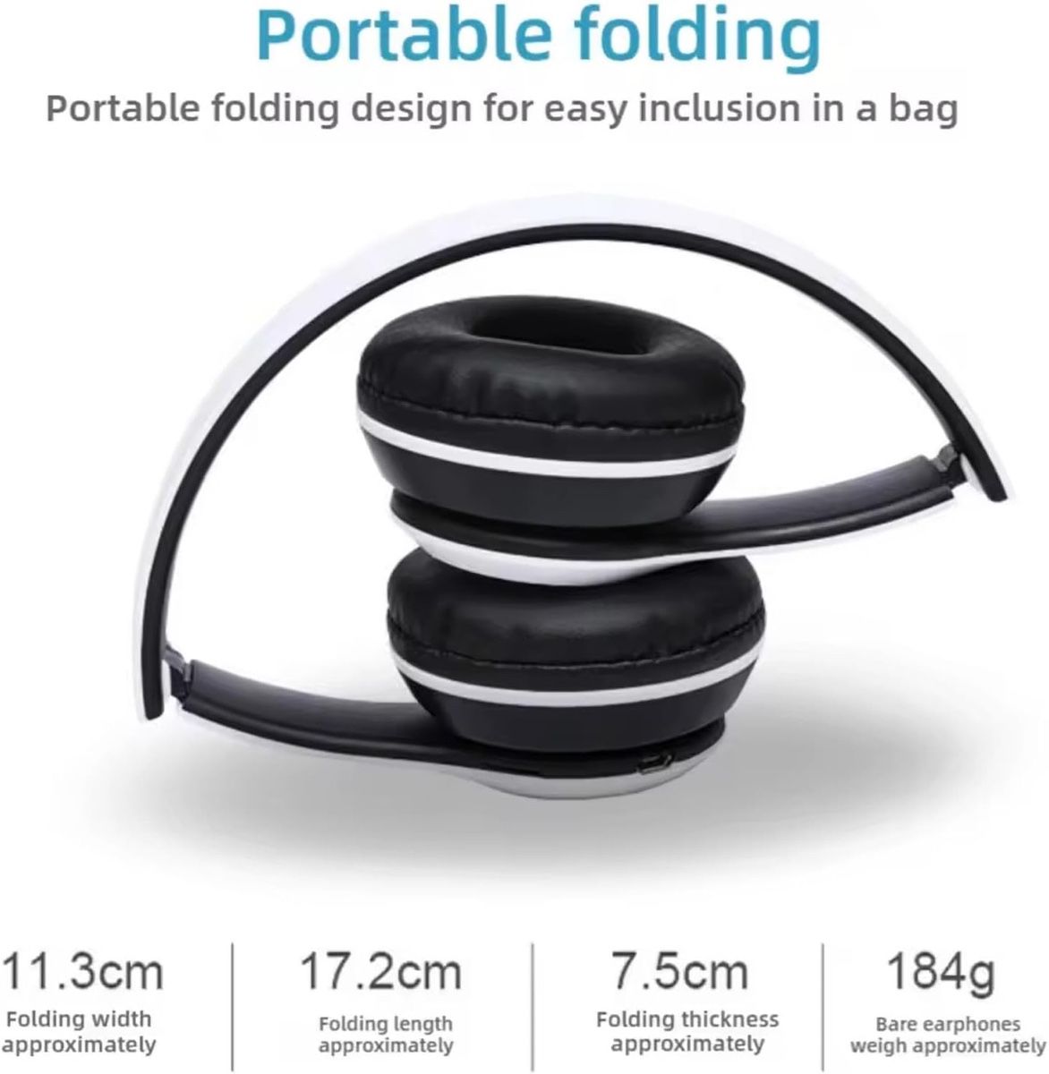 Cuffie: P47 Over Ear Wireless Bluetooth Headphones – Usato da Bülach venduto da Cspadanuda 6