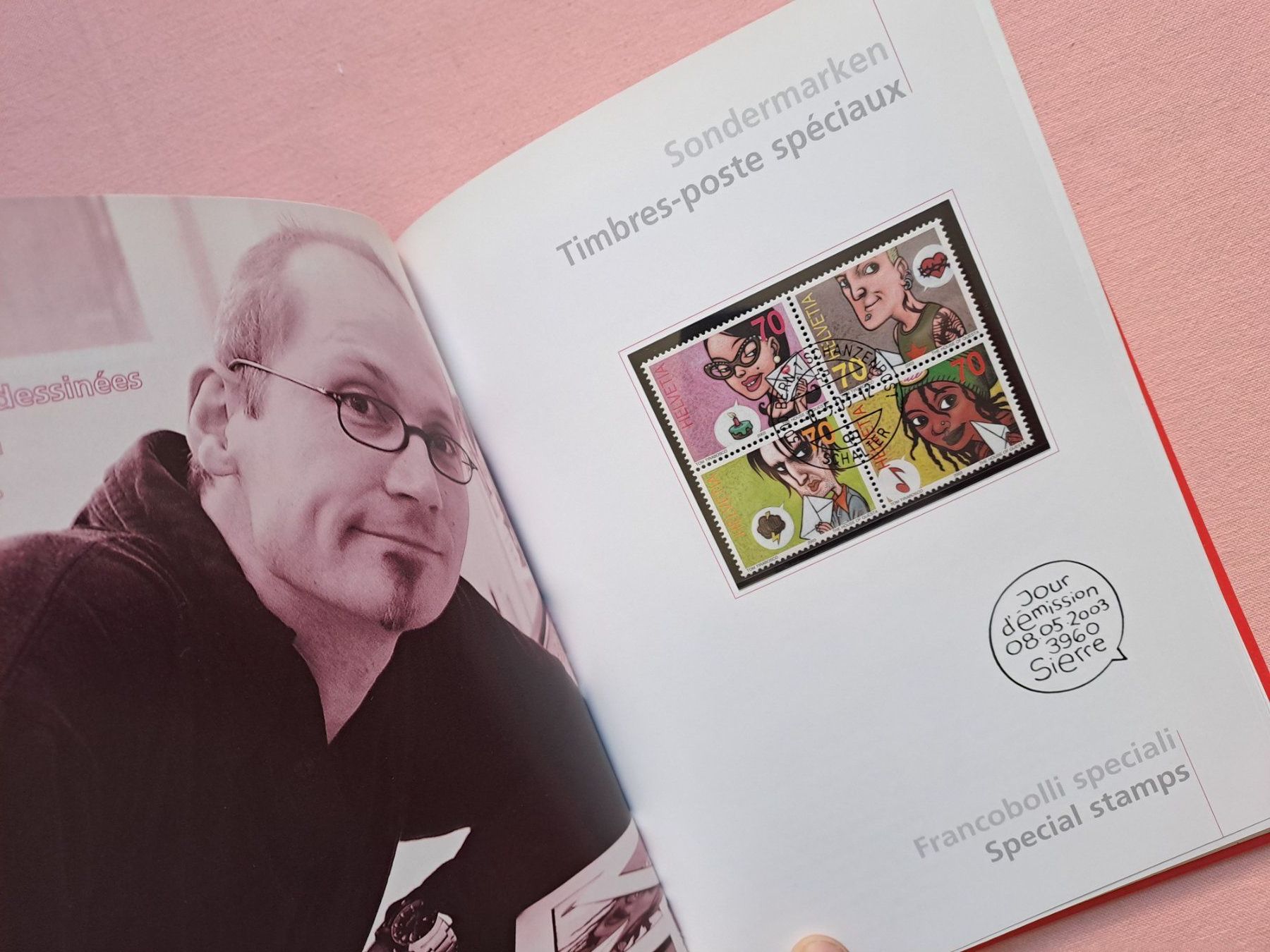 Tutti i francobolli: original Jahrbuch Briefmarken CH Post 2003 Halbmondstempel – Nuovo (secondo la descrizione) da Ostermundigen venduto da pedru8 7