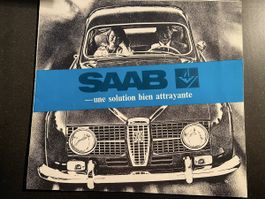 SAAB 96 V4 Prospekt 1966 1967 dépliant en français brochure