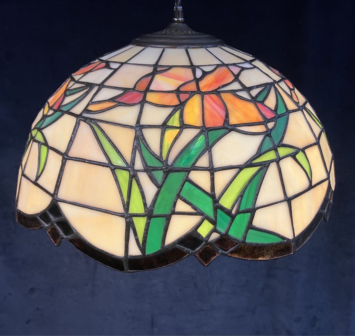 Lampadari & plafoniere: Tiffany stil Deckenlampe Top Zustand – Usato da Zürich venduto da Artnuvo 3