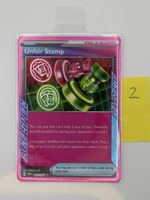 Pokémon Unfair Stamp 165/167
