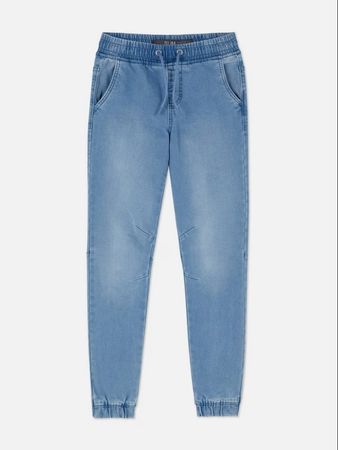 Denim Joggers Drawstring, Gr. 152 - NEU