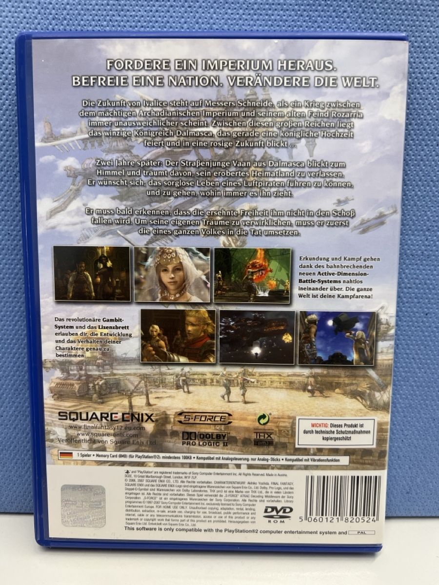 Giochi: Final Fantasy XII PlayStation 2 – Usato da Oberengstringen venduto da nedjo01 1