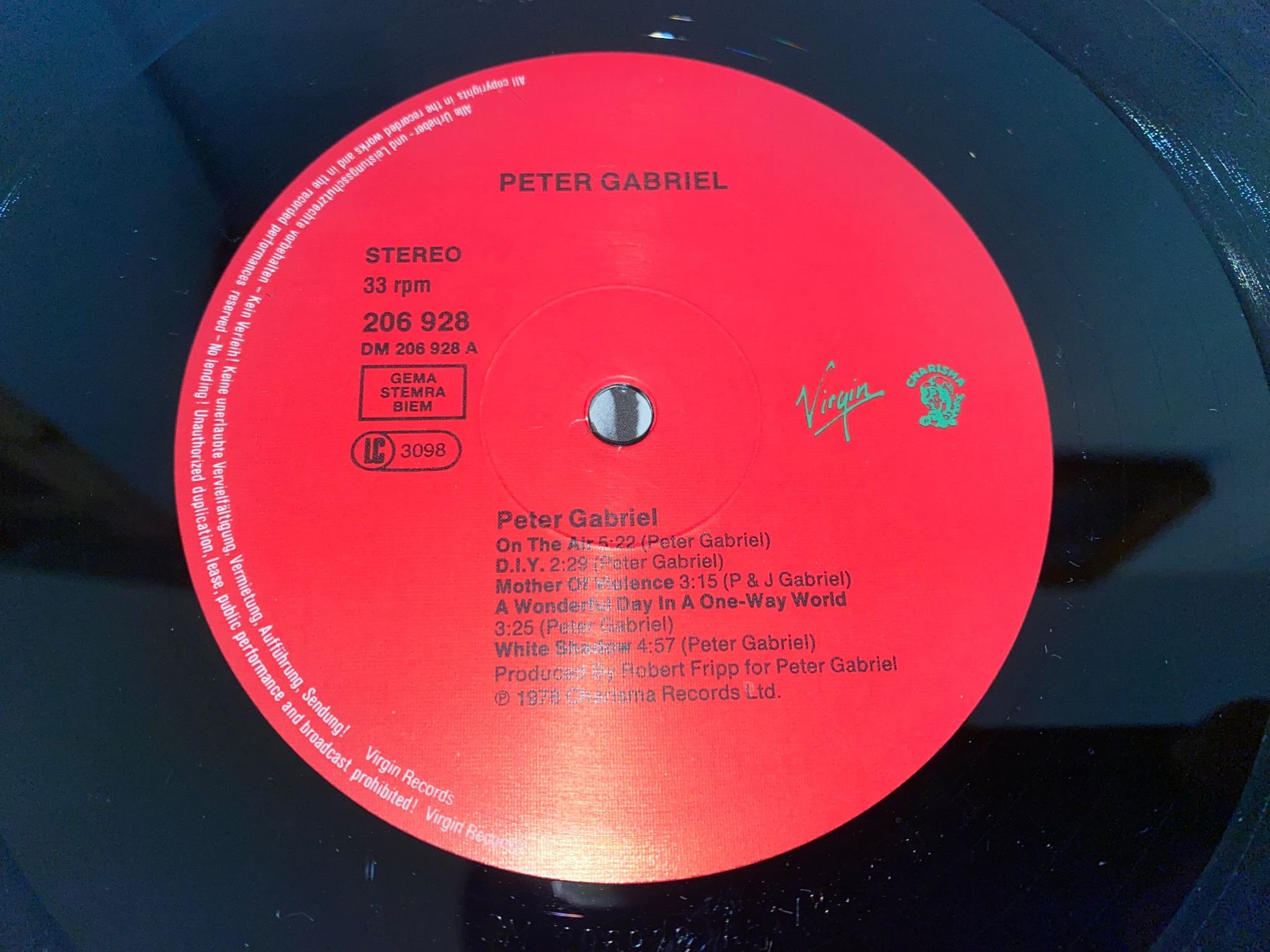 Dischi in vinile: Peter Gabriel Vinyl / 3 Alben – Usato da Rotkreuz venduto da mia_dc2r 8