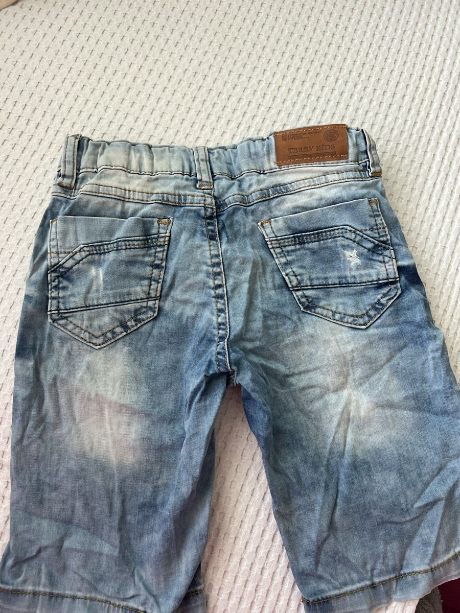 Hosen: JEANS BERMUDAS BLAU GR 116 – Gebraucht aus Basel von theo-g77 3