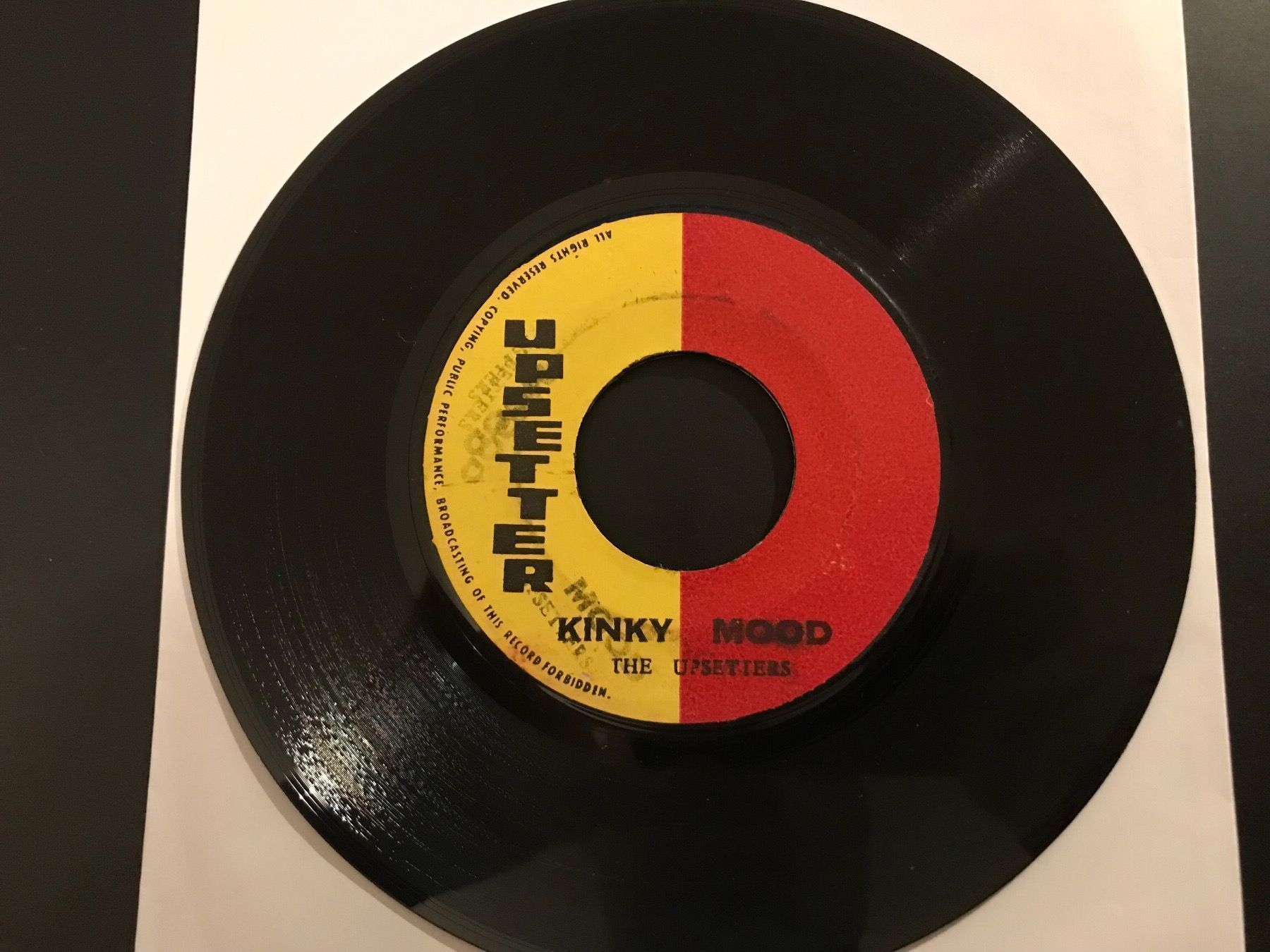 Schallplatten: Upsetter Reggae 7“ Vinyl – Gebraucht aus Bern von streggae 1