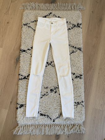 ZARA Jeans Stretch weiss