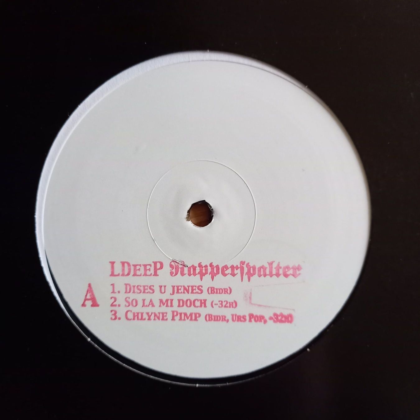 Dischi in vinile: LDeeP – Rapperspalter, CH-RAP, 2003 – Nuovo (secondo la descrizione) da münchenstein venduto da karl_heinz_krasser 1
