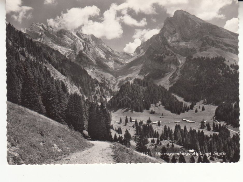 Cartes postales: Älpli Obertoggenburg 1948 – D'occasion à Bürglen TG par StampGraf