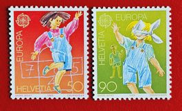KINDER SPIELE 775 776 BLINDE KUH HÜPFEN 1989** POSTFRISCH