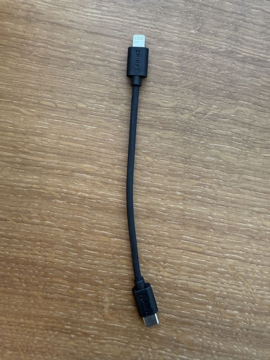 Kabel: Ladekabel USB-C Lightning – Gebraucht aus Goldingen von Thomas.Perrin