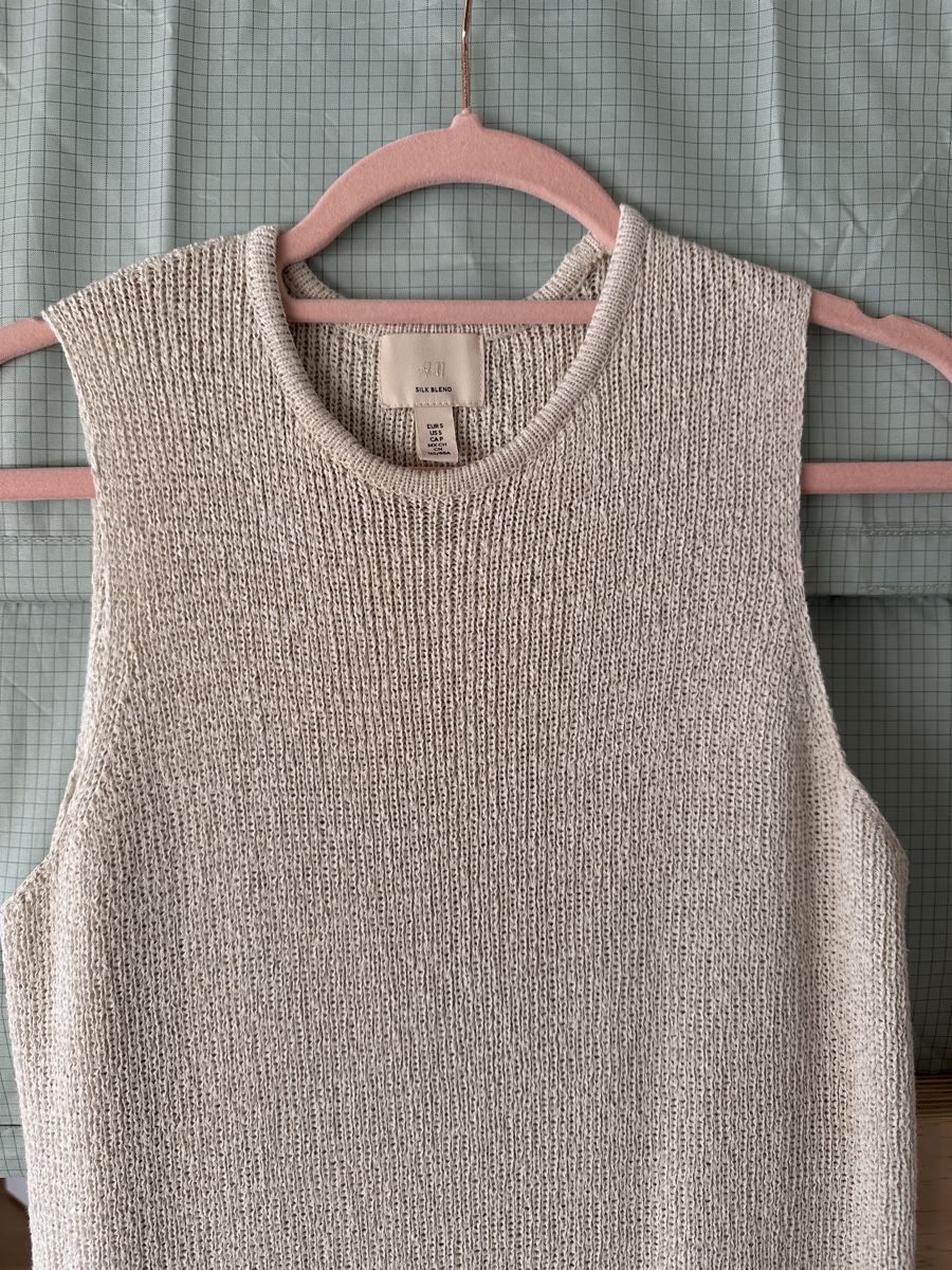 H&M Vestiti: H&M Strickkleid Silk Blend Grösse S – Usato da Bern venduto da Tana31 1
