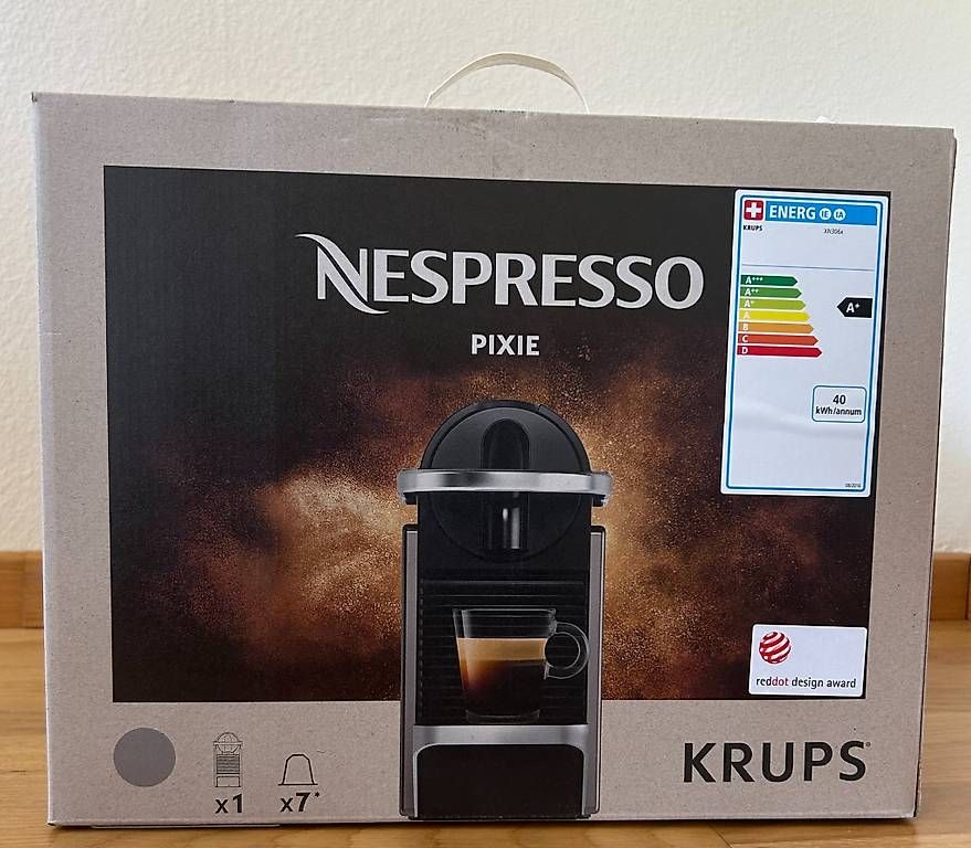 Macchine per caffè & Macchine per espresso: UNGEÖFFNET NEU  Nespresso PIXIE TITAN + Kapseln – Nuovo e nell'imballaggio originale da Zürich venduto da sin_f8vm 2