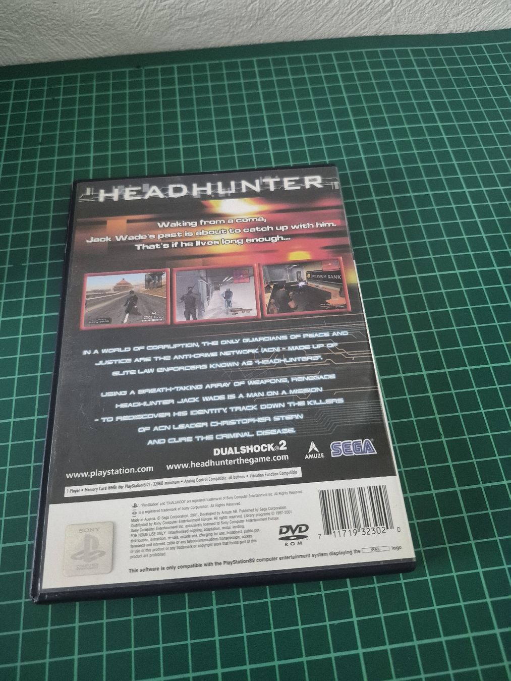 Sony Spiele: Headhunter PS2 Game - Excellent Condition – Gebraucht aus Meyrin von Retro-GZ 2