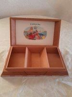 Holz Box  3 Fächer leer Zigarre Camacho 38 x 9.5 x 18.5 cm