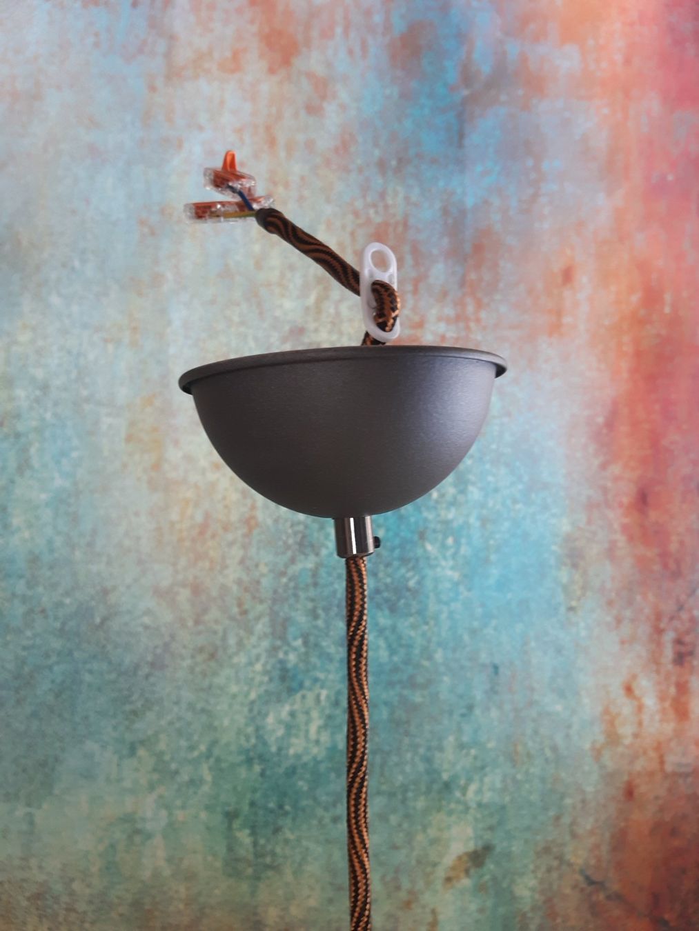 Lampade: Restaurierte grosse schwere Bunker Lampe – Usato da Winterthur venduto da lampenretter 4