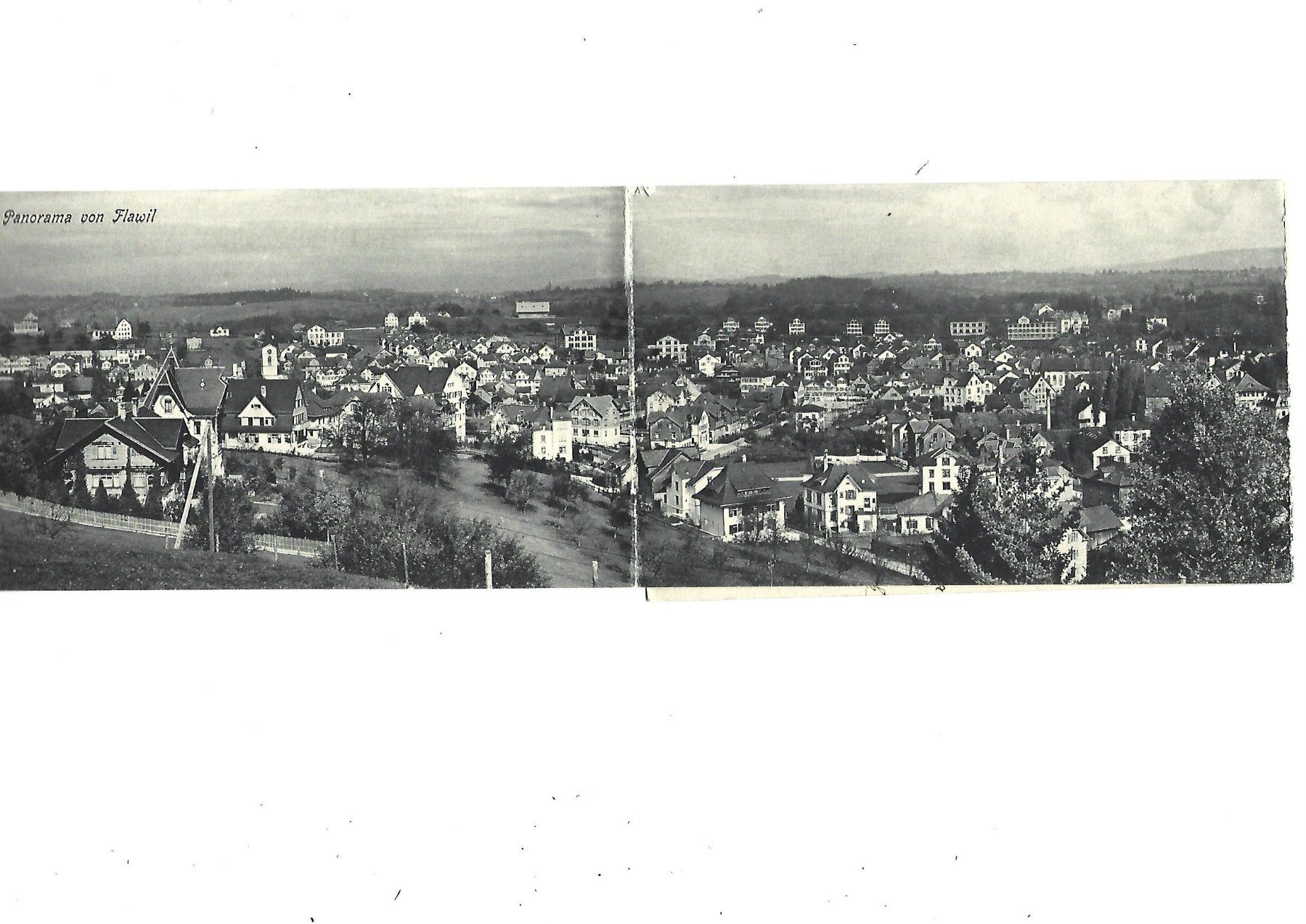 Cartes postales: Flawil Panoramakarte – D'occasion à Wetzikon ZH par Brulu100