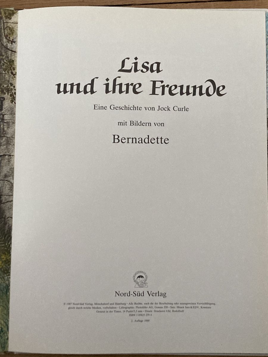 Bücher: Lisa und ihre Freunde – Gebraucht aus Zürich von Ekka 1