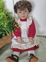 Sammlerpuppe Heidi Ott 1985, 50cm