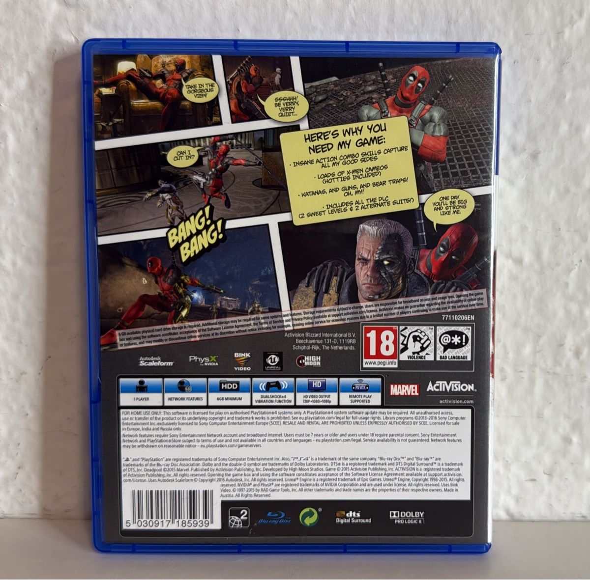 Sony Jeux: Deadpool - PS4/PS5 Game – D'occasion à Ehrendingen par bubulence 1